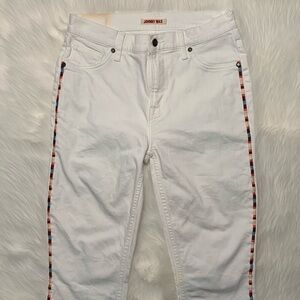 Johnny Was Cropped Baby Boot Jeans